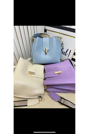 کیف دوشی آبی زنانه چرم مصنوعی MODA JUAN - کد 840843099