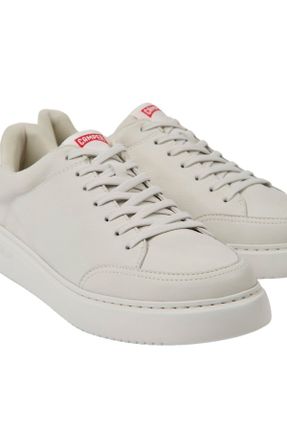 کفش کژوال سفید مردانه پارچه نساجی پاشنه کوتاه ( 4 - 1 cm ) پاشنه ساده کد 323541567