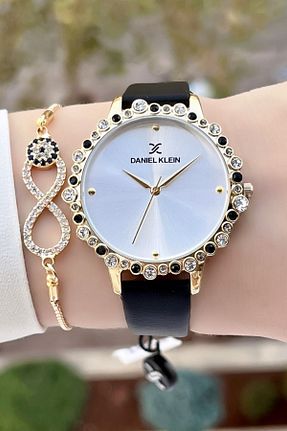 ساعت مچی طلائی زنانه 36 میلی متر Daniel Klein - کد 799605786