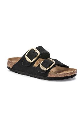 صندل طلائی زنانه پاشنه تخت Birkenstock - کد 832781657