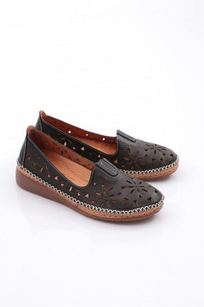 بابت مشکی زنانه چرم خالص Venüs - کد 823276156
