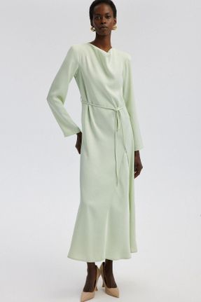 لباس سبز زنانه ریلکس بافتنی کد 833382571