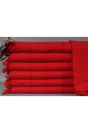 پشتمال قرمز پنبه Kayra Export - کد 409989726