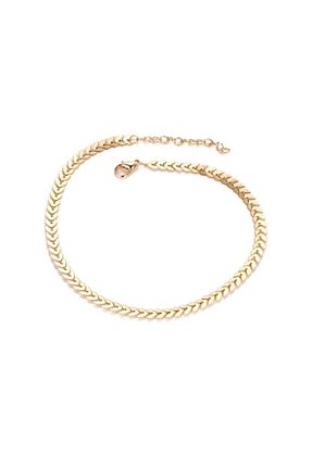 گردنبند جواهر طلائی زنانه فلزی Accessoryshop - کد 841152913