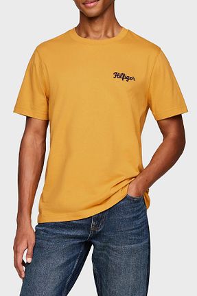 تیشرت زرد مردانه رگولار Tommy Hilfiger - کد 841155374