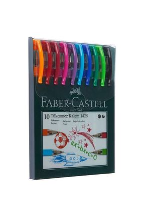 خودکار توپی صورتی Faber Castell - کد 113276076