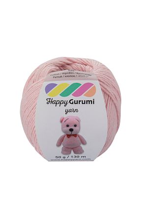 نخ بافندگی صورتی Happy Yarn - کد 121324199