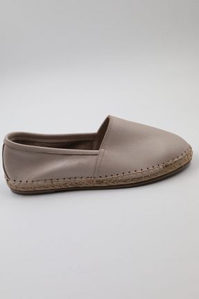 کفش کژوال بژ زنانه چرم خالص PASSAGE SHOES - کد 123758248