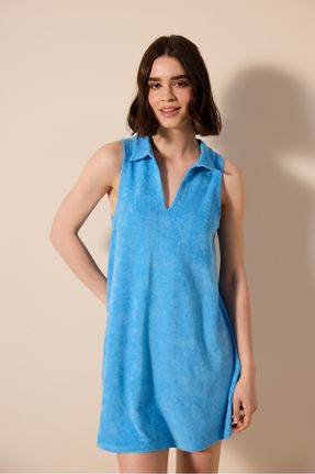 لباس ساحلی آبی زنانه کد 832713568