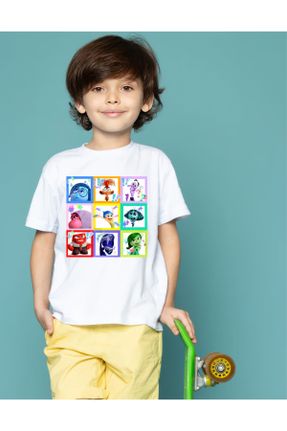 تی شرت سفید بچه گانه اورسایز کد 841284353