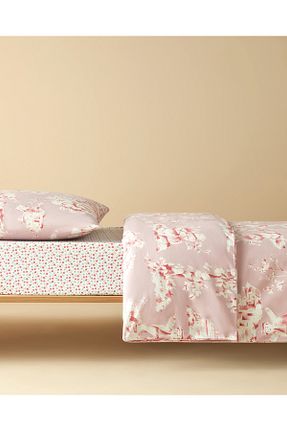 ست روتختی کودک و نوزاد زرشکی پنبه ای English Home - کد 841178798