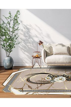 فرش بژ آنتی باکتریال YTR HOME - کد 840144025