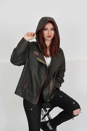 کاپشن سبز زنانه رگولار By Marki Marki - کد 83691065