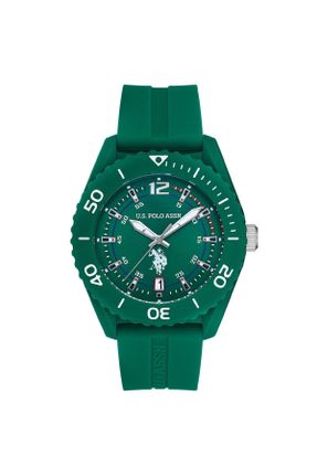 ساعت مچی سبز مردانه پلاستیک تقویم کد 338786382
