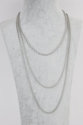 گردنبند استیل ( فولاد ) زنانه استیل (فولاد) Rarossa - کد 841235100