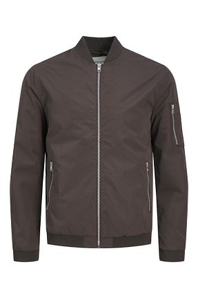 کاپشن قهوه ای مردانه اسلیم فیت Jack & Jones - کد 841248562