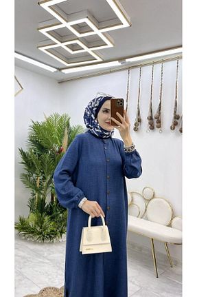 ست بالاتنه و پائین تنه حجاب آبی زنانه Relaxed TARZI HAS - کد 832737516