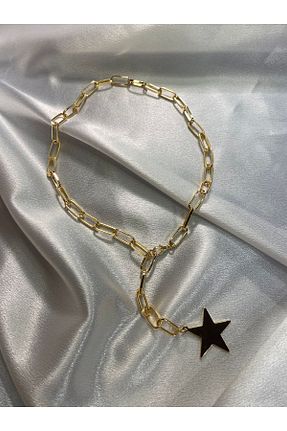 گردنبند استیل ( فولاد ) طلائی زنانه استیل (فولاد) ATELIER İREM - کد 841275272