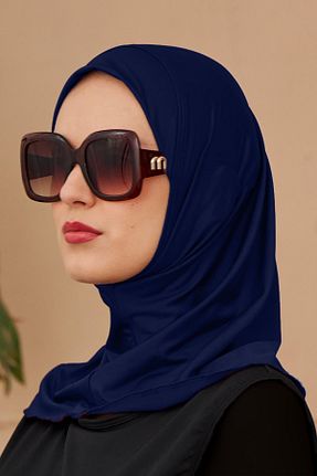 مایو حجاب سرمه ای زنانه ساده Remsa Mayo - کد 841309966