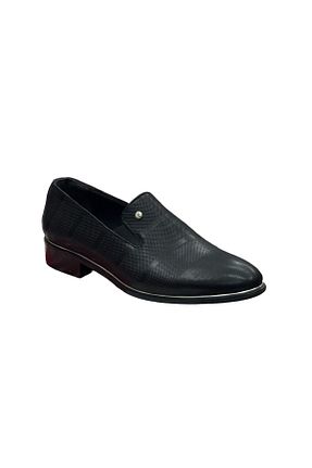 کفش کلاسیک مشکی مردانه چرم لاکی Tamboğa - کد 841309657