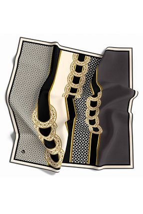 روسری طوسی 90 x 90 VİOLLA - کد 309064073