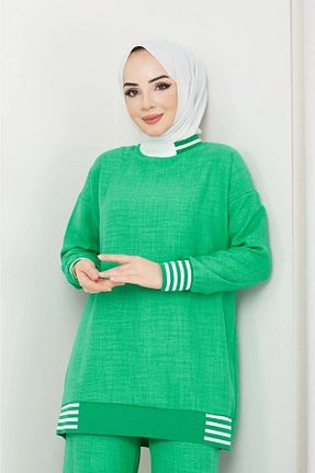 ست آبی زنانه جین رگولار کد 695781550