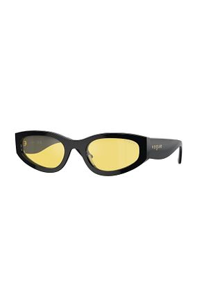عینک آفتابی زرد زنانه UV400 Vogue - کد 841312679