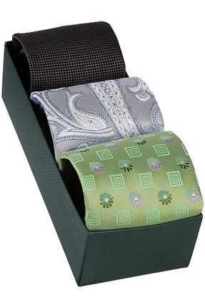 کراوات سبز مردانه میکروفیبر Kravatkolik - کد 36989625