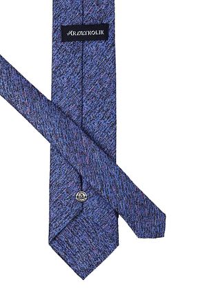 کراوات آبی مردانه میکروفیبر Kravatkolik - کد 58400885