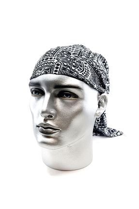 باندانا مشکی پلی استر Kravatkolik - کد 790289243