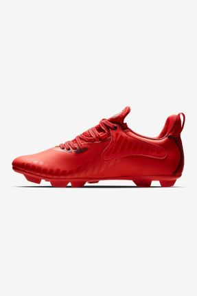 کفش فوتبال چمن مصنوعی قرمز مردانه چرم مصنوعی کد 788119338
