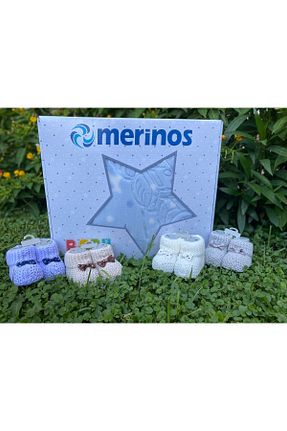 پتوی کودک و نوزاد آبی پلی استر Merinos - کد 350425514