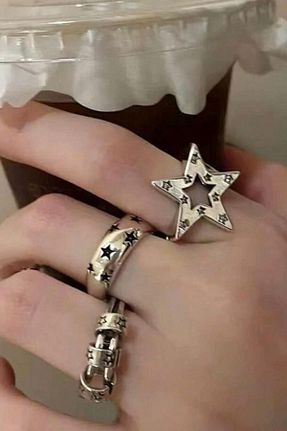 انگشتر جواهر رنگی زنانه سنگ طبیعی Touz Moda - کد 841525531