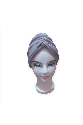 روسری طوسی ساده aytenli - کد 841496600