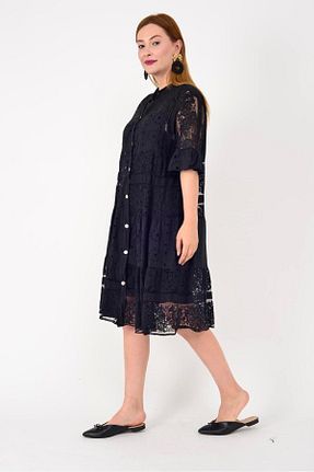 لباس مشکی زنانه بافتنی Park Moda - کد 841522289