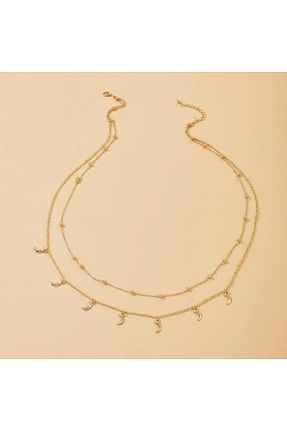 گردنبند جواهر طلائی زنانه سنگ MODAMAYS - کد 841525706