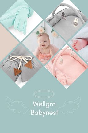 چادر و پارک بازی صورتی Wellgro - کد 160355294
