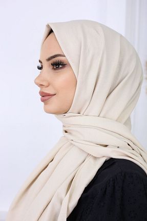 شال سفید زنانه پنبه (نخی) کد 788172625