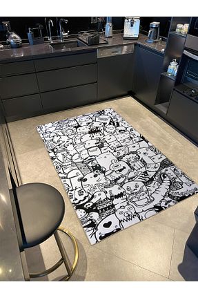فرش رنگی قابل شستشو Rugs Modern Halı - کد 841534630