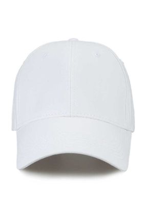 کلاه سفید زنانه پنبه (نخی) کد 38315387