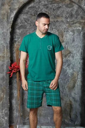 ست لباس راحتی سبز مردانه کد 833118151