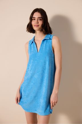 لباس ساحلی آبی زنانه کد 832713568