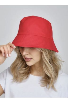 کلاه قرمز زنانه پنبه (نخی) کد 824813542