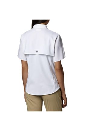 پیراهن سفید زنانه رگولار کد 2081902