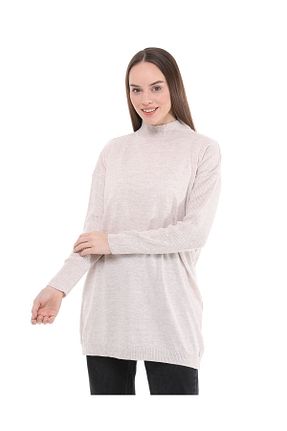 پلیور حجاب قهوه ای زنانه اکریلیک ilmek - کد 788636788