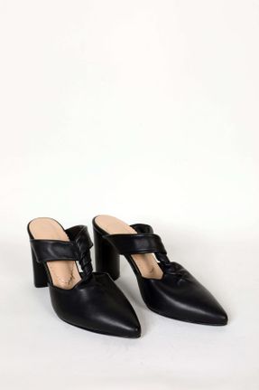 کفش کلاسیک مشکی زنانه چرم طبیعی پاشنه متوسط ( 5 - 9 cm ) پاشنه ضخیم کد 286654472
