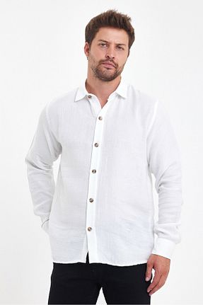 پیراهن سفید مردانه اسلیم فیت TOLDO - کد 841334847