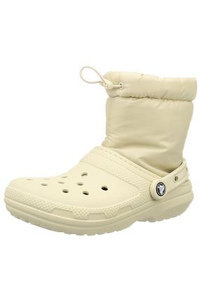 بوت / نیم بوت نباتی زنانه پاشنه تخت Crocs - کد 791947399