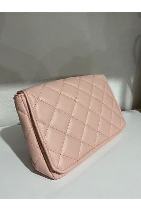 کیف دوشی بنفش زنانه چرم مصنوعی ikizler - کد 841340498