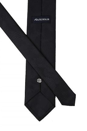 کراوات مشکی مردانه میکروفیبر Kravatkolik - کد 97550796